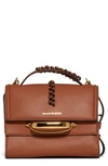 ALEXANDER MCQUEEN THE STORY LEATHER TOP HANDLE BAG,6197461X3CT