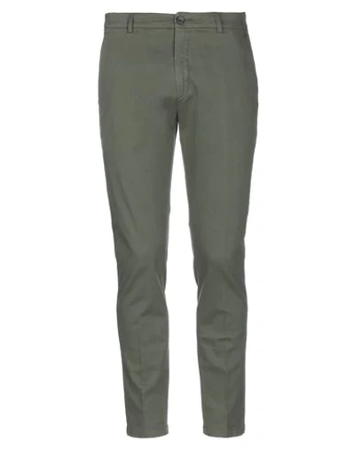 Department 5 Casual Pants In Military Green