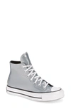 Converse Chuck Taylor All Star Chuck 70 High Top Sneaker In Silver/ Egret/ Black