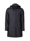 Rains A-line Waterproof Jacket In Black