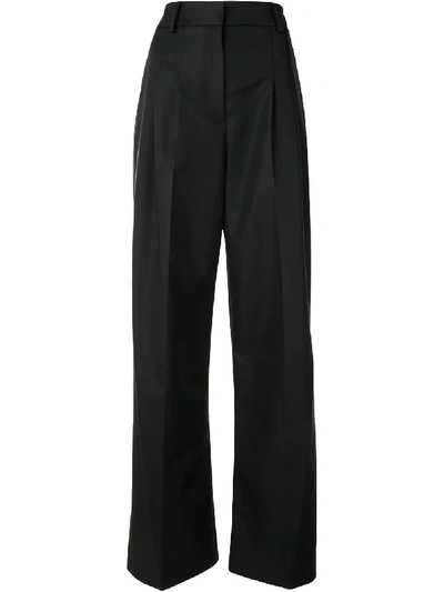 Manning Cartell High-waisted Wide-leg Trousers In Black