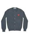 Comme Des Garçons Play Heart Wool Cardigan