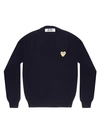 Comme Des Garçons Play Play V-neck Heart Sweatshirt