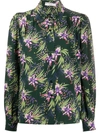 GIVENCHY FLORAL PRINT BUTTON-UP SHIRT