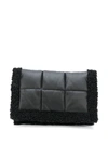 STAND STUDIO VIVIENNE QUILTED CLUTCH BAG
