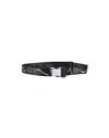 A-COLD-WALL* A-COLD-WALL* MAN BELT BLACK SIZE ONESIZE TEXTILE FIBERS