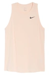 Nike Legend Dri-fit Training Tank In Washed Coral/ Black