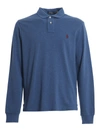 Polo Ralph Lauren Classic Long-sleeve Polo-shirt In Blue