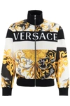 VERSACE BAROCCO ACANTHUS ZIP-UP SWEATSHIRT,11491460