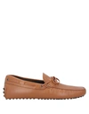 Tod's Loafers In Camel