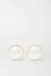 MIZUKI 14-KARAT GOLD PEARL EARRINGS