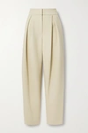 LE 17 SEPTEMBRE PLEATED WOOL TAPERED PANTS