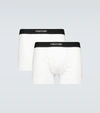 Tom Ford Stretch-cotton Boxer Briefs In White