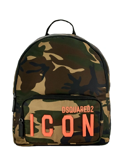 Dsquared2 Kids Backpack For For Boys And For Girls In Green
