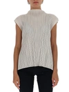 ISSEY MIYAKE PLEATS PLEASE BY ISSEY MIYAKE MELLOW PLEATED TOP