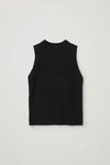 COS CASHMERE PLAIN KNIT VEST,0924675001004