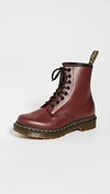 Dr. Martens' 1460 Junior Cherry Smooth In Cherry Red