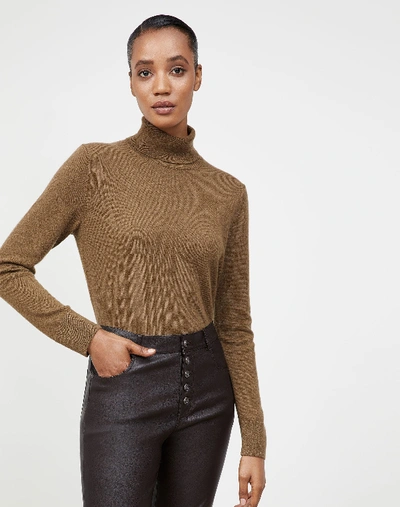 Lafayette 148 Plus-size Kindcashmere Turtleneck Sweater In Ashwood