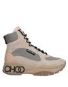 Jimmy Choo Ankle Boots In Beige
