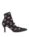 Marine Serre 50mm Moon Shadow Print Neoprene Boots In Black