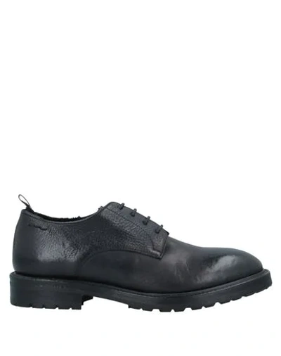 Alexander Hotto Laced Shoes In Black