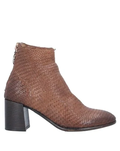 Alexander Hotto Ankle Boot In Brown