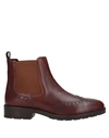 Geox Ankle Boots In Brown