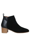 Sessun Ankle Boots In Black