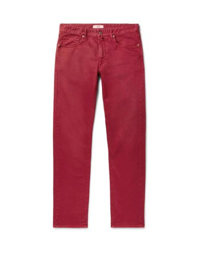 Incotex Jeans In Red