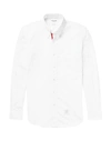 Thom Browne Solid Color Shirt In White