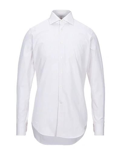 Alessandro Gherardi Striped Shirt In White