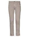 Replay Denim Pants In Dove Grey