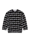 BALENCIAGA LONG SLEEVE CREWNECK,BALF-MK23