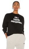 DEPARTURE FUCKING PROFESSIONAL SWEATSHIRT,DEPT-WK2