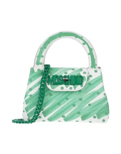 Moschino Handbag In Green
