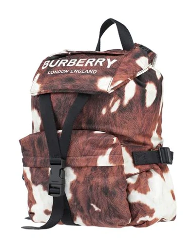 Burberry Backpack & Fanny Pack In Cocoa