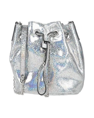 Gianni Chiarini Cross-body Bags In Silver