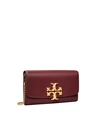 Tory Burch Eleanor Clutch In Claret