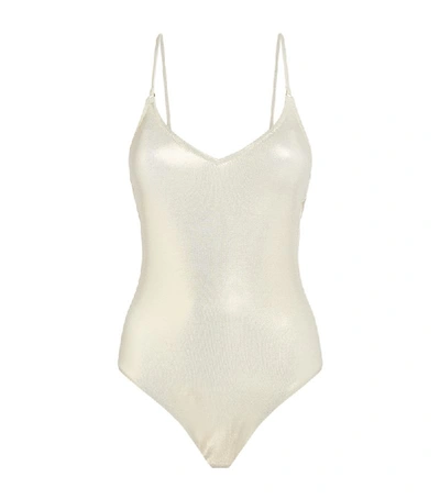 Melissa Odabash Bora Bora Metallic Swimsuit