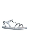 VALENTINO GARAVANI GARAVANI GLITTER ROCKSTUD GLADIATOR SANDALS,15801163