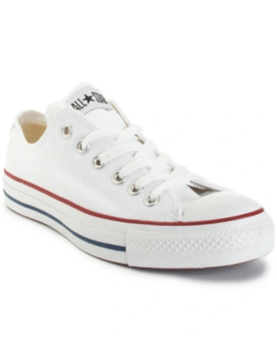 Converse Women's Chuck Taylor All Star Ox Casual Sneakers From Finish Line In Optic White