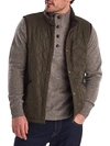 Barbour Country Perble Quilted Vest In Olive