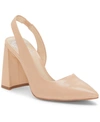 VINCE CAMUTO ANALEES SLINGBACK BLOCK-HEEL PUMPS WOMEN'S SHOES