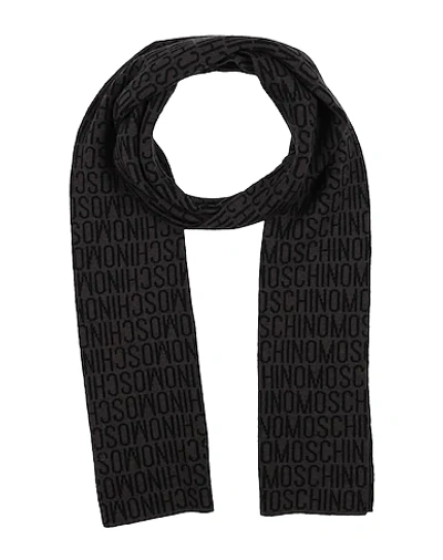 Moschino Scarves In Dark Brown