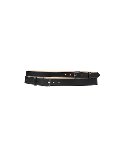 Alexander Mcqueen Regular Belt In Black