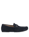 Tod's Loafers In Dark Blue