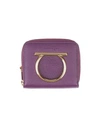 Ferragamo Wallet In Purple