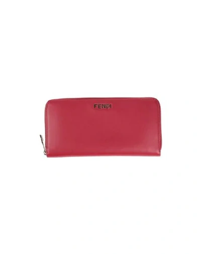 Fendi Wallet In Red