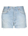 RE/DONE WITH LEVI'S Denim shorts