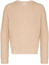 FERRAGAMO CHUNKY-KNIT LONG-SLEEVE JUMPER